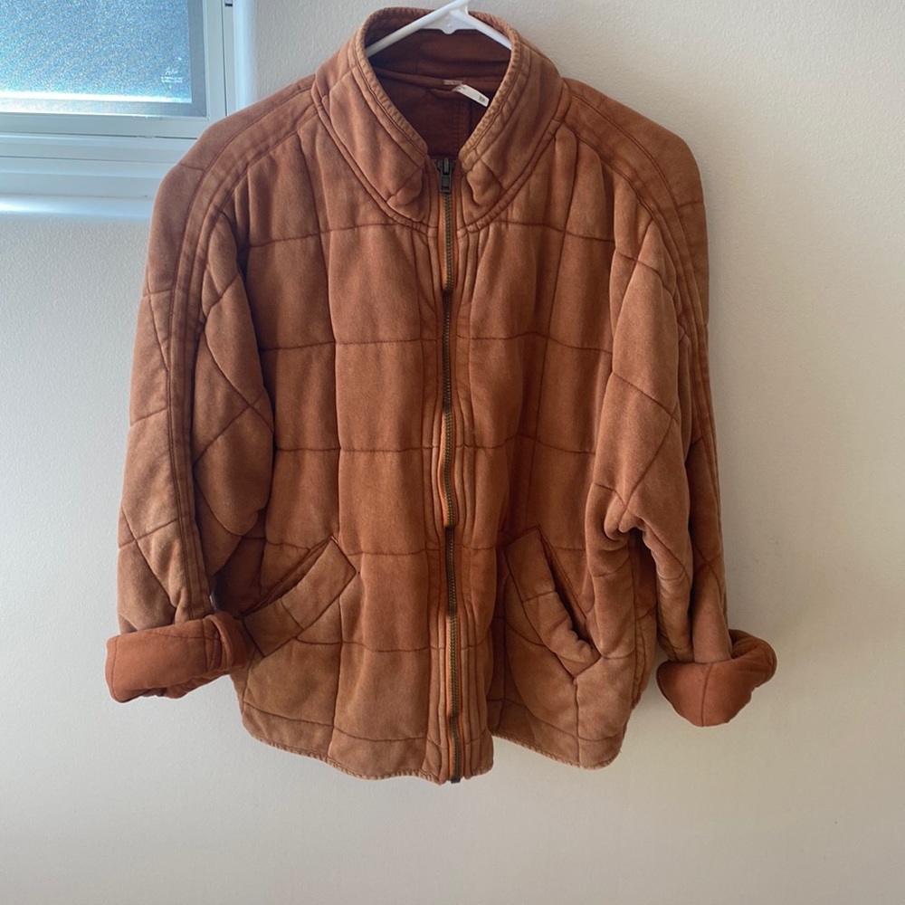 Free People Dolman Quilted Jacket
